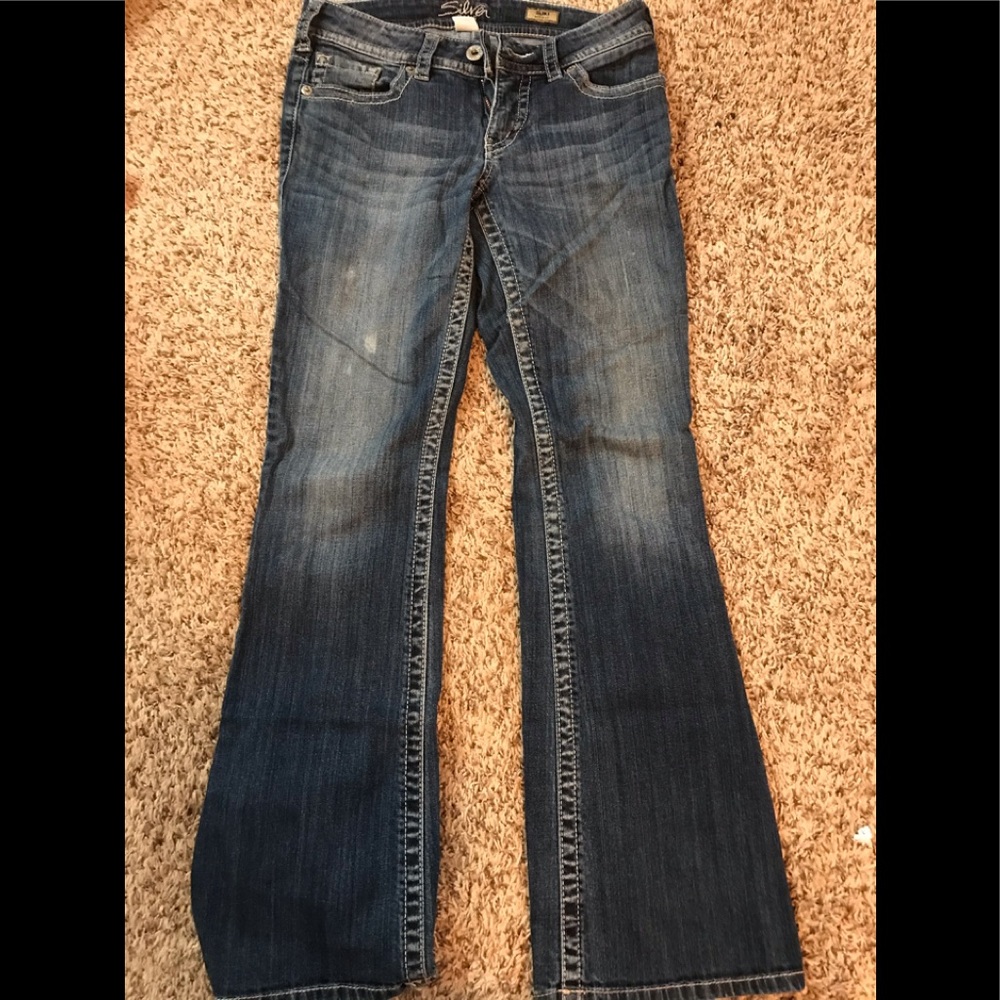 Silver jeans suki